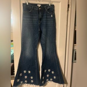 Extra flared jeans